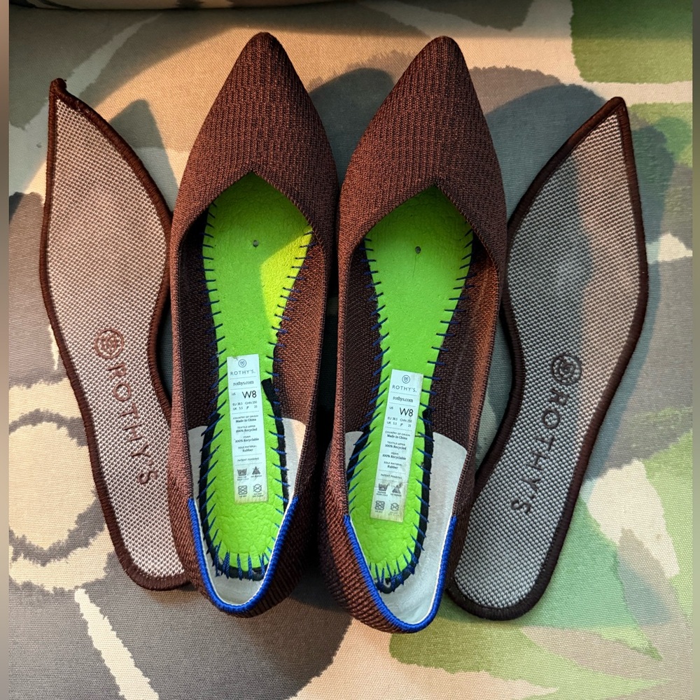 Rothy’s The Point Truffle Python - 8 - image 4